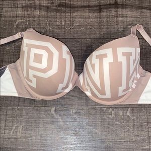 VS Pink Push-up Bra